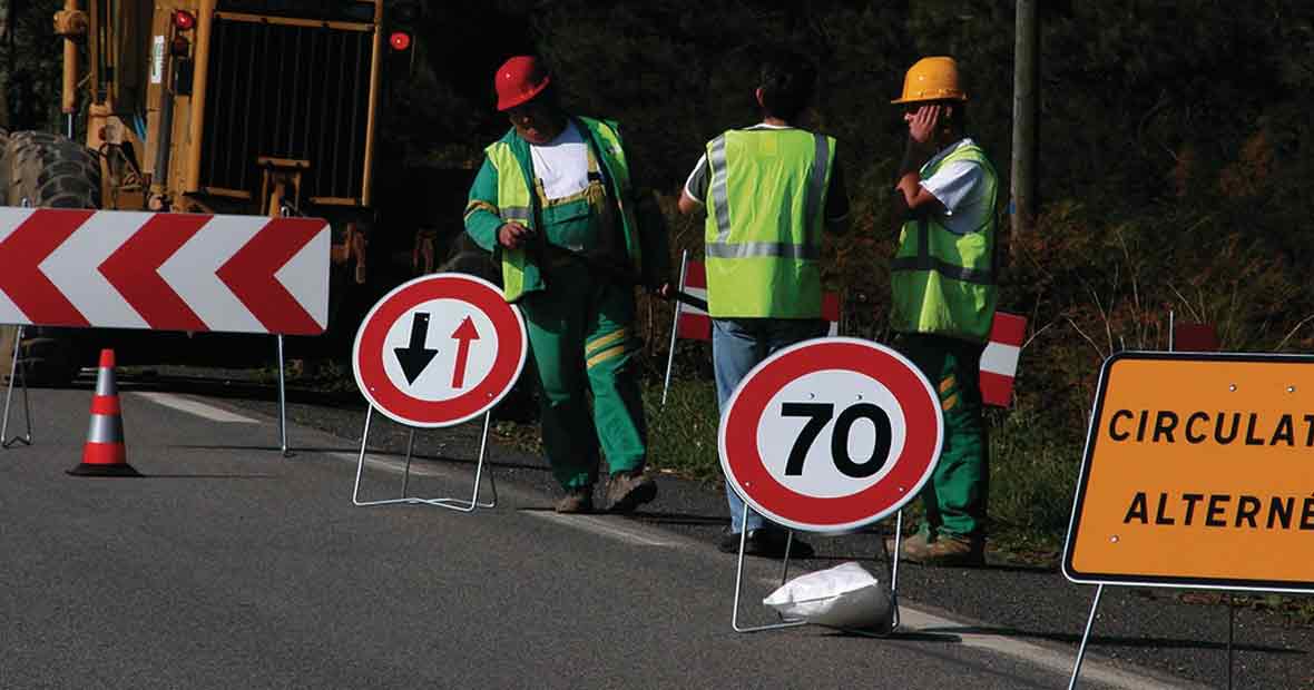 fanions de signalisation