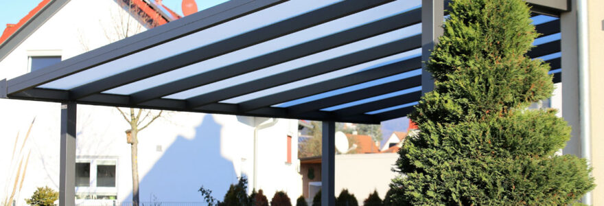 Les carports en aluminium