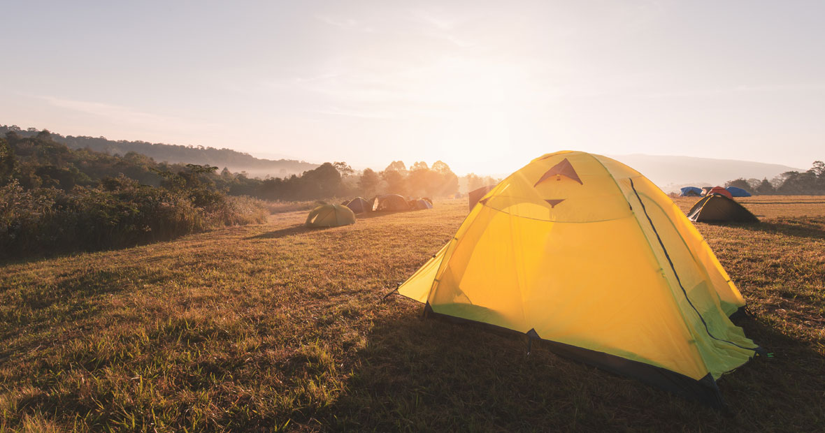camping en tente équipée